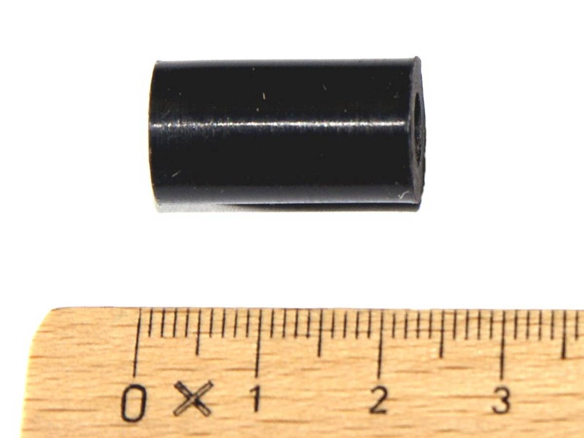 Gummihülse 7/8", schwarz