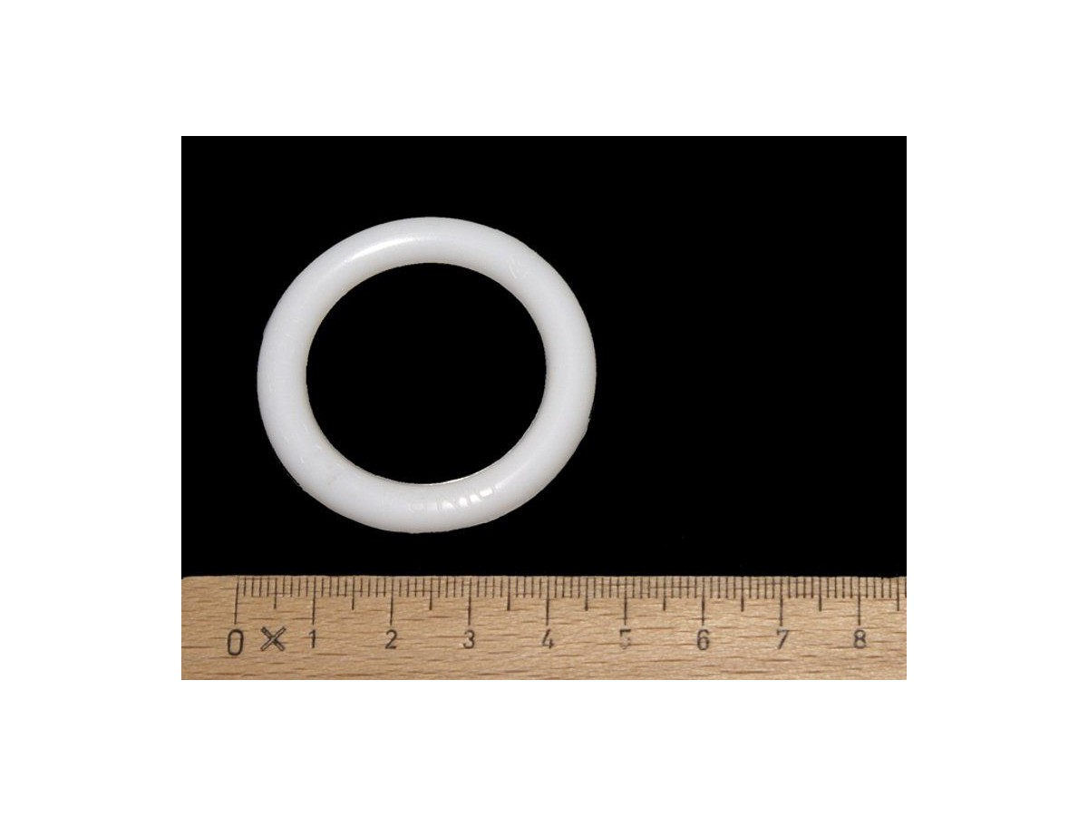 Gummi Ring 1-1/4" (30mm) - premium weiß