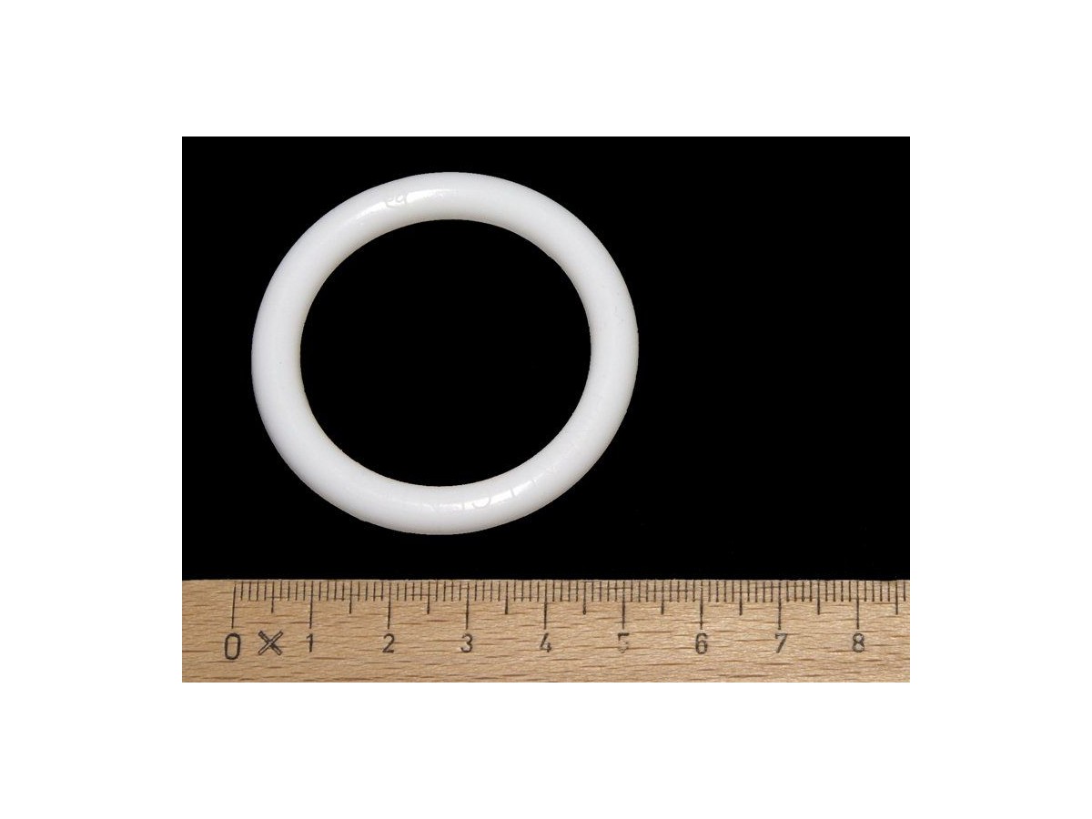 Gummi Ring 1-1/2" (37,5mm) - premium weiß