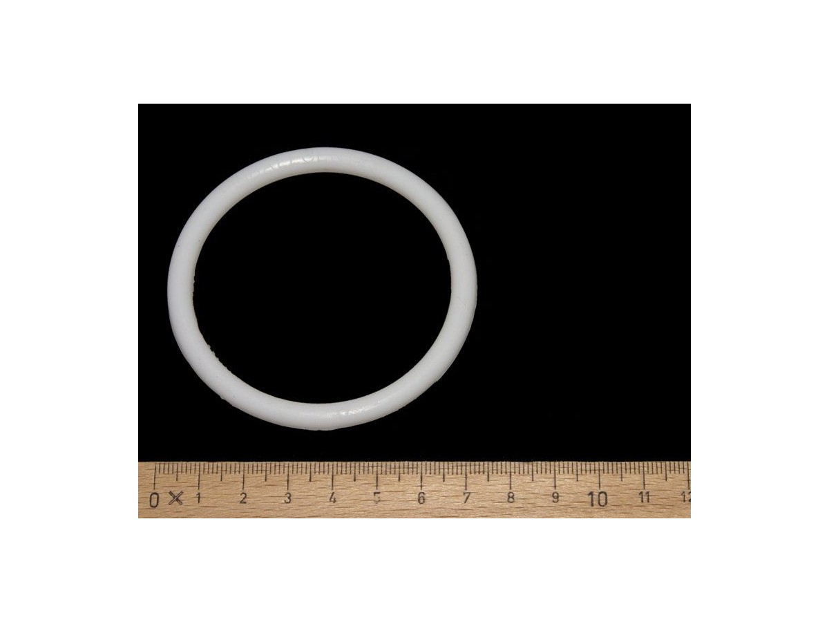 Gummi Ring 2" (50mm) - premium weiß