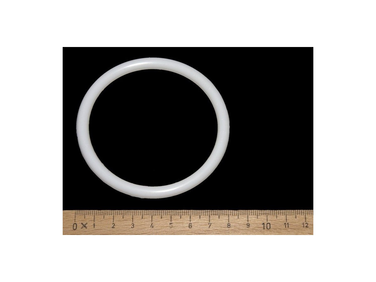 Gummi Ring 2-3/4" (70mm) - premium weiß