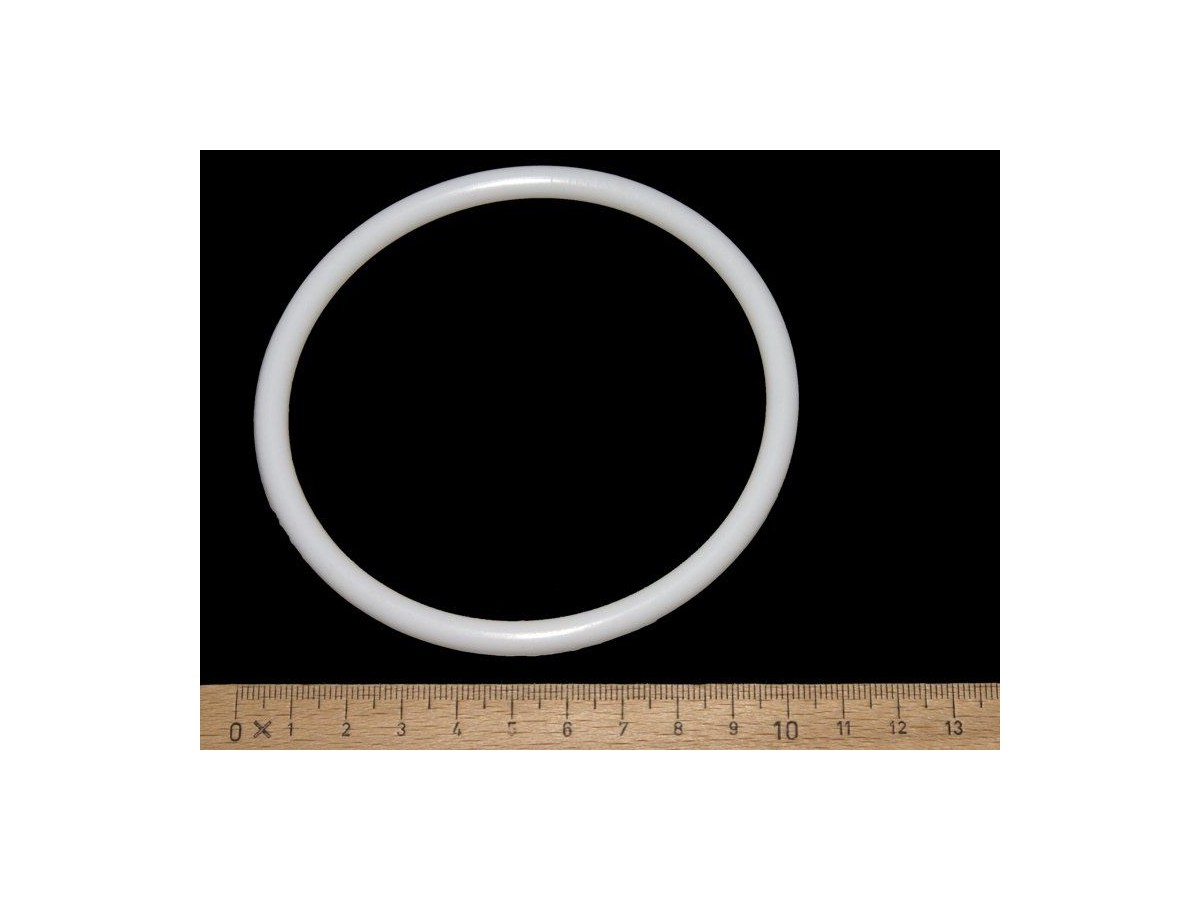 Gummi Ring 3-1/2" (90mm) - premium weiß