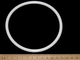 Rubber Ring 4-1/2" (115mm) - premium white