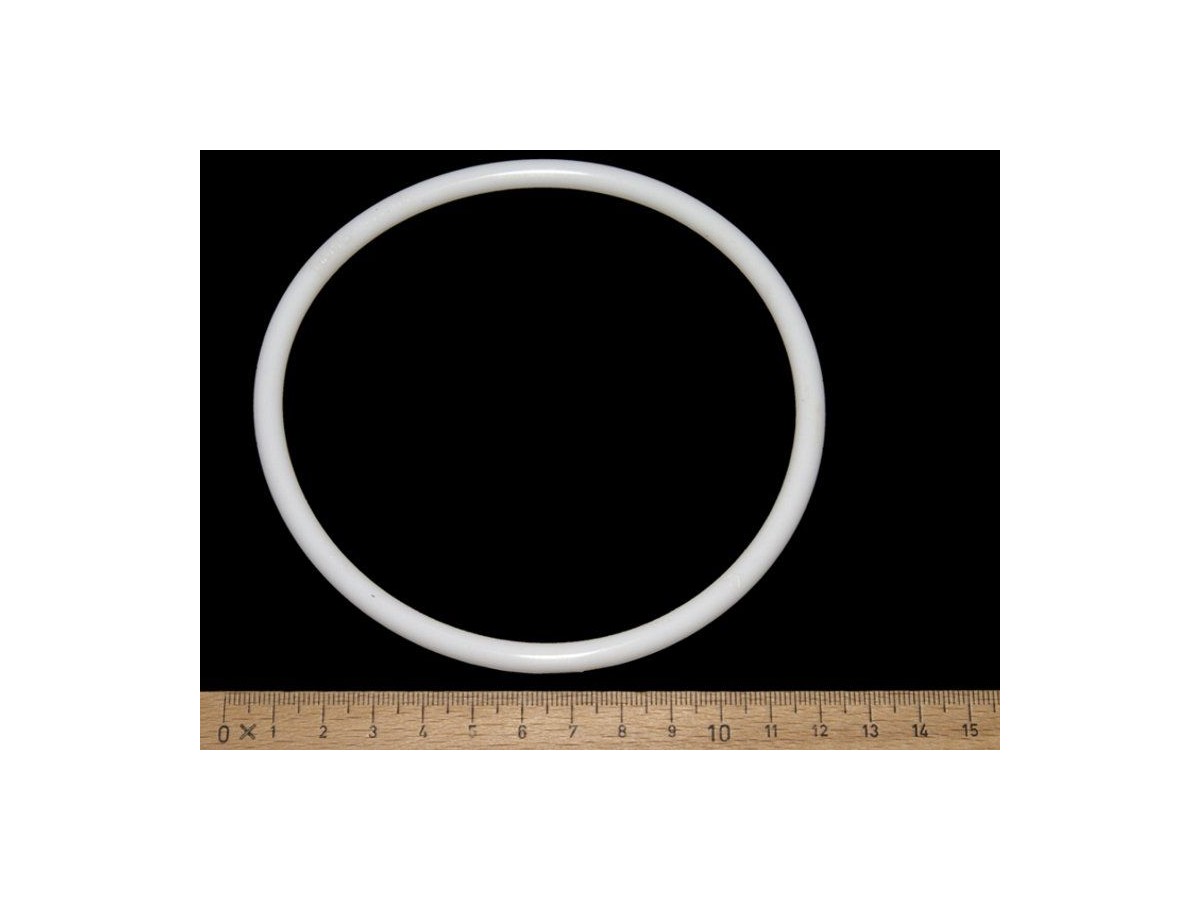 Gummi Ring 4-1/2" (115mm) - premium weiß