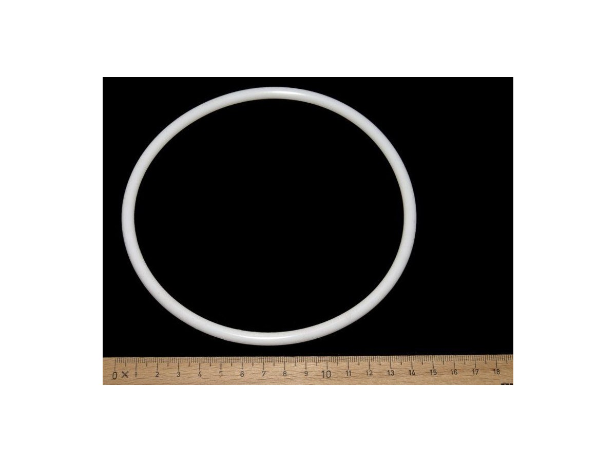 Gummi Ring 5-1/2" (140mm) - premium weiß