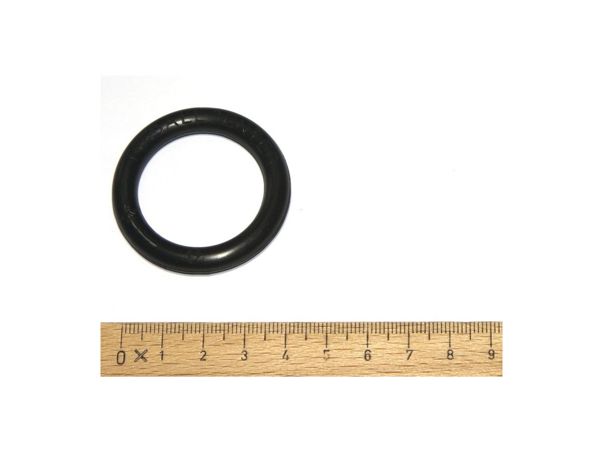 Gummi Ring 1-1/4" (30mm) - premium schwarz