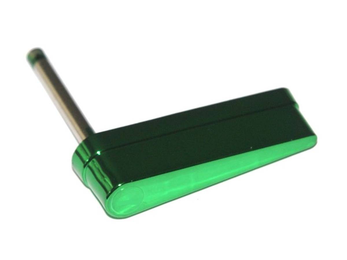 Flipper without Logo, green metallic