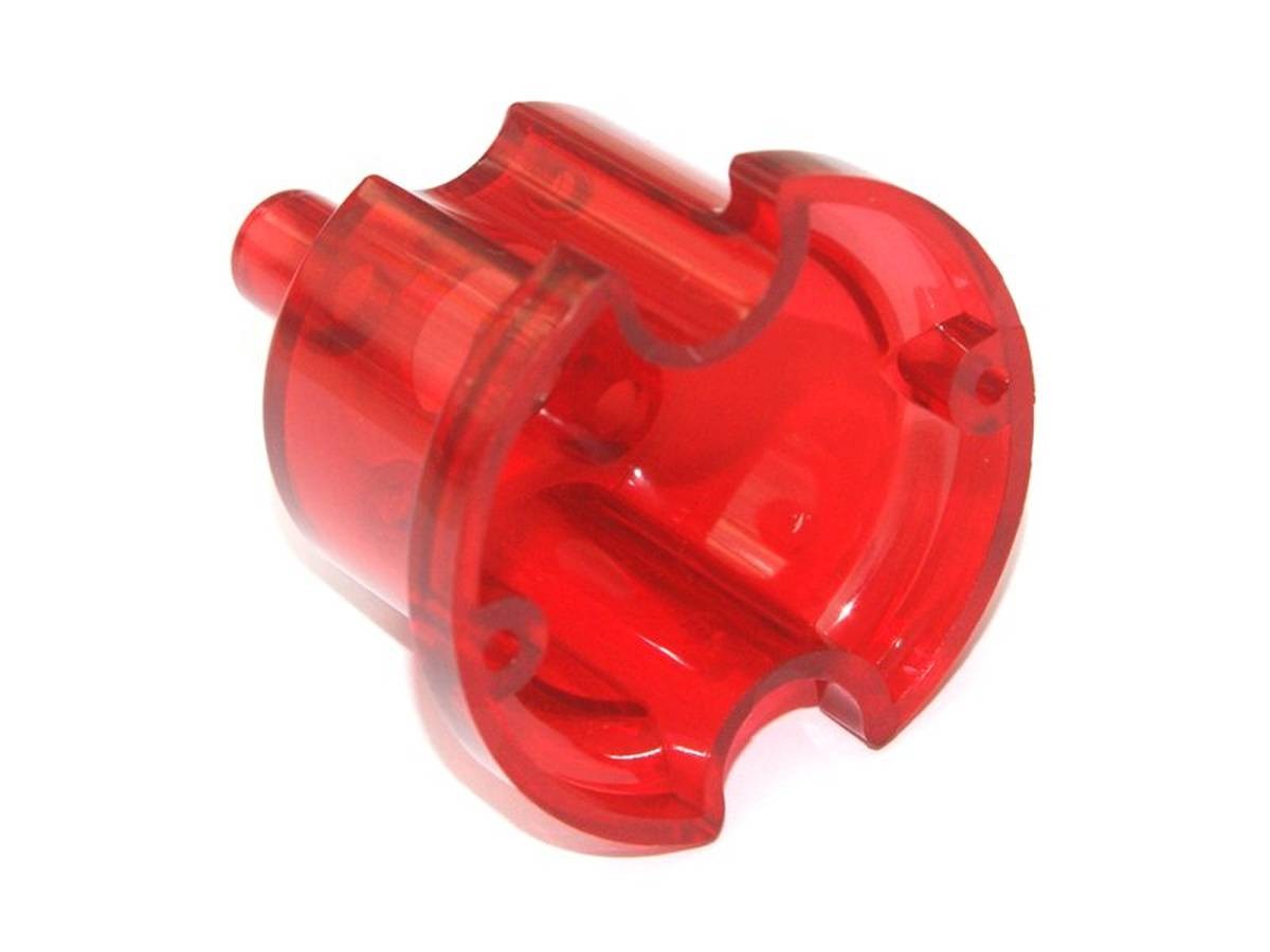 Pop Bumper Body, red transparent (03-7443-5)