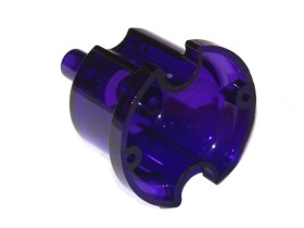 Schlagturmkörper Oberteil, violett transparent (03-7443-5)
