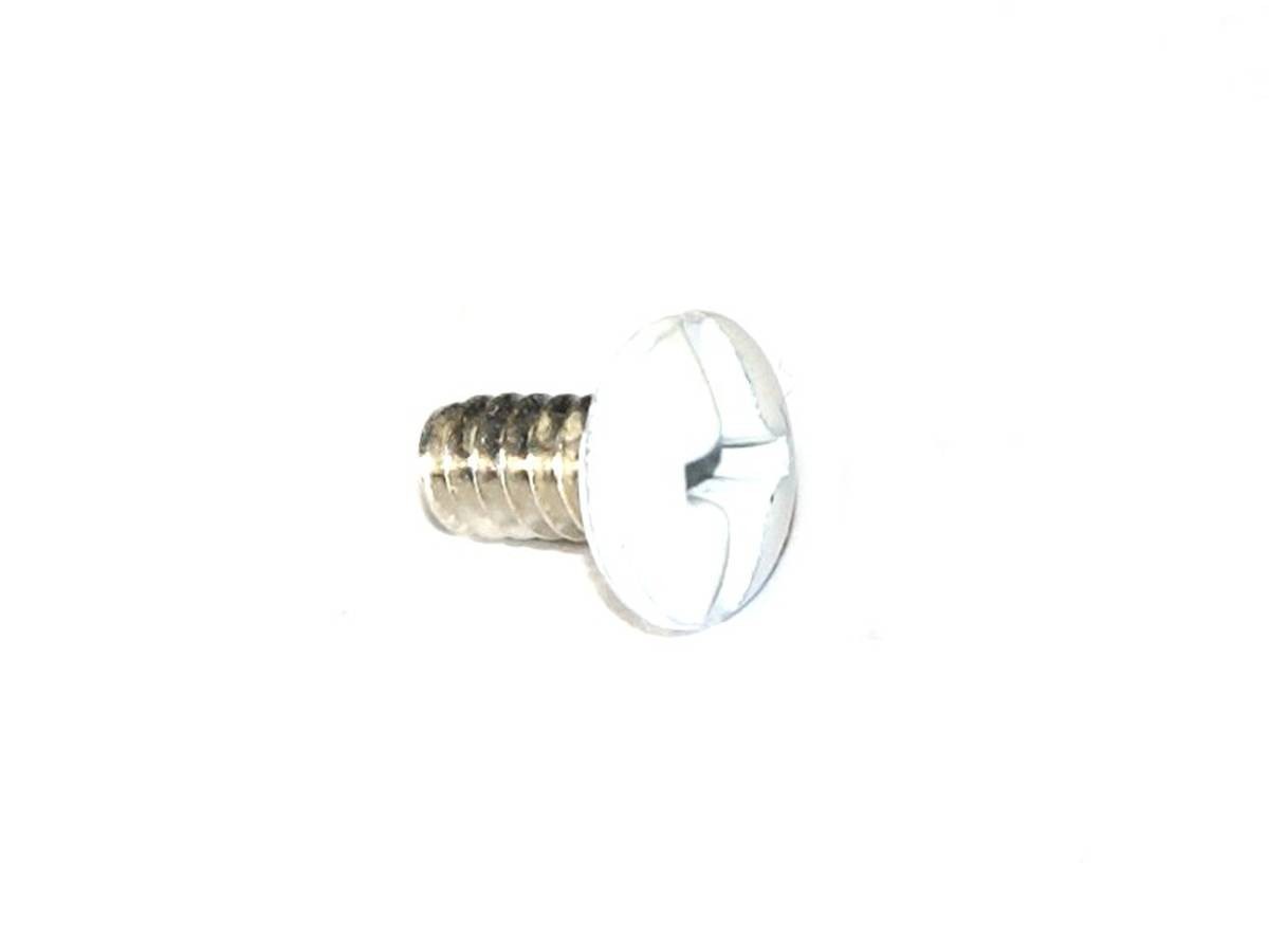 Machine Screw 6-32 x 1/4", white