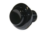 Pinball Pushbutton black 1"