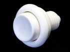 Pinball Pushbutton white 1"