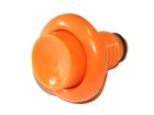 Flipperbutton orange 1"