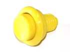 Pinball Pushbutton yellow 1"