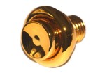 Flipperbutton orange metallic 1"