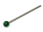 Shooter with ball, green metallic (Williams)