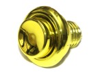 Flipperbutton gelb metallic 1"