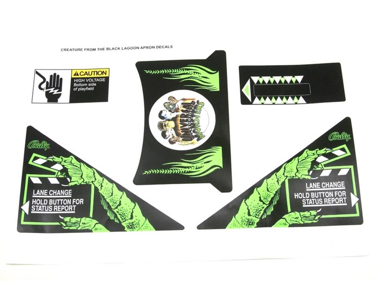 Apron Decals für Creature from the Black Lagoon