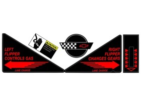 Apron Decals for Corvette