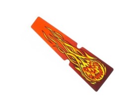 Fireball Ramp Decal for Scared Stiff