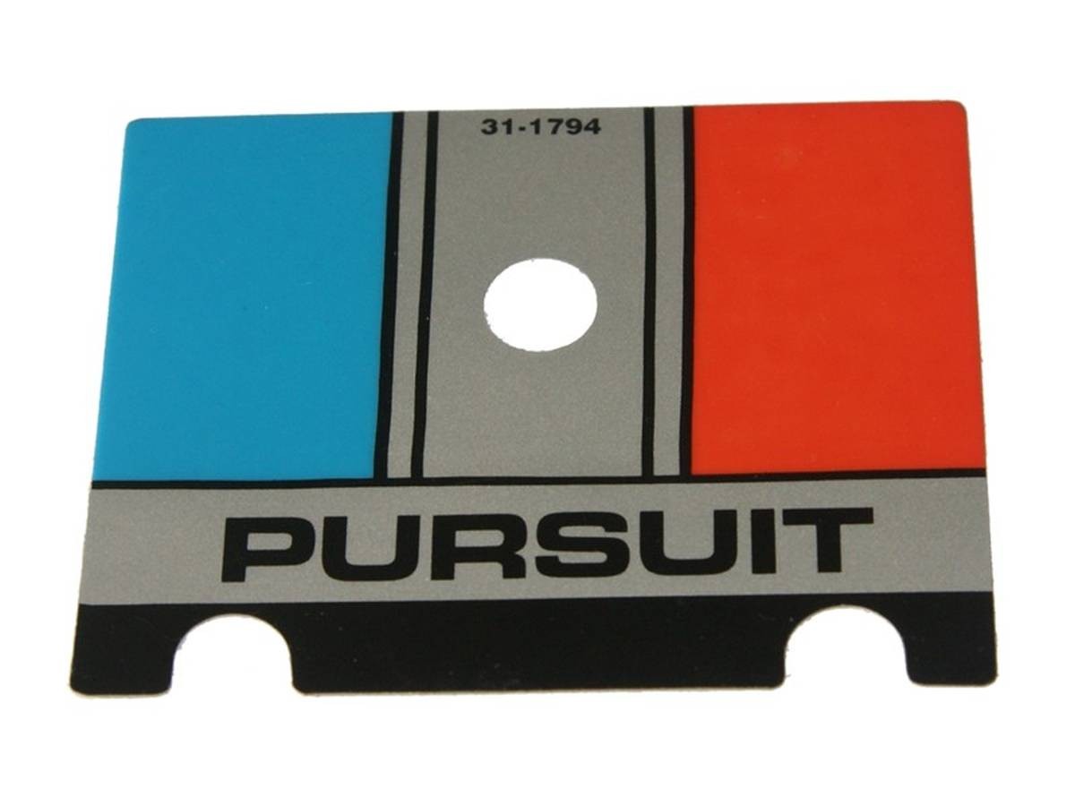 Pursuit Decal for Judge Dredd