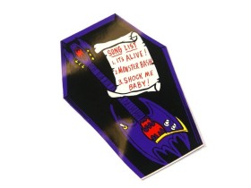 Dracula "Song List" Decal for Monster Bash